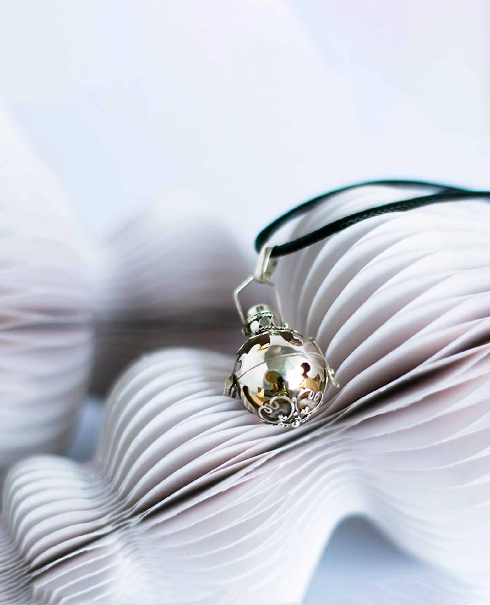 Klangkugel Schwangerschaft <i>Agathe</i> Gold