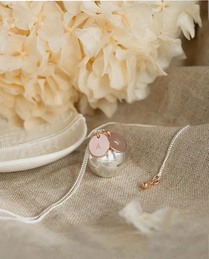 Klangkugel Schwangerschaft <i>Agathe</i> Gold