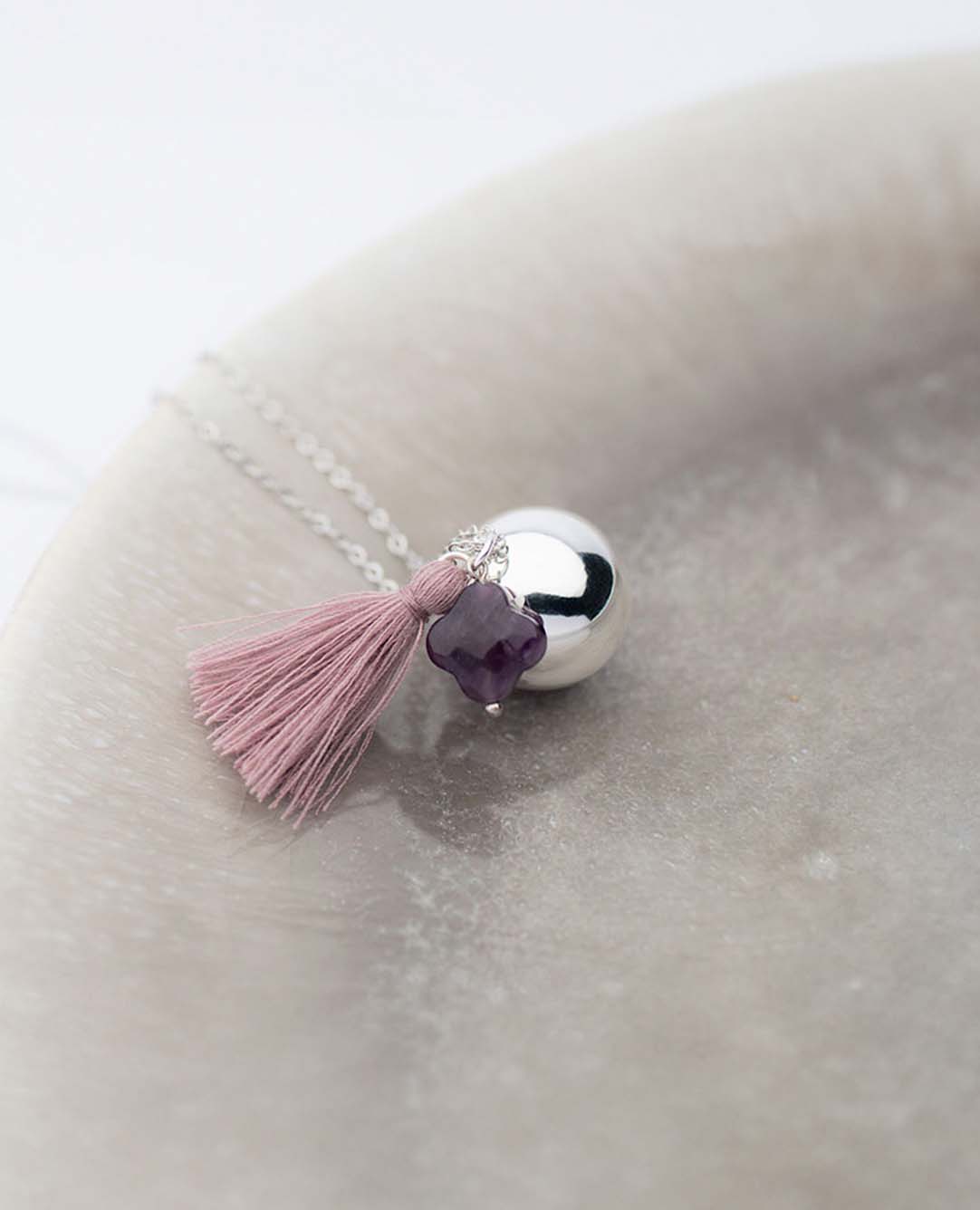 Violette Bola Klangkugel