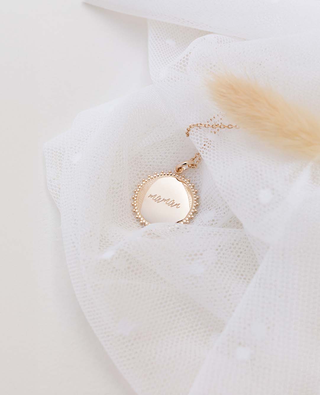 Halskette Medaille Mama