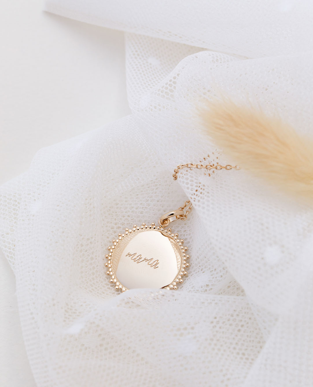 Halskette Medaille Mama