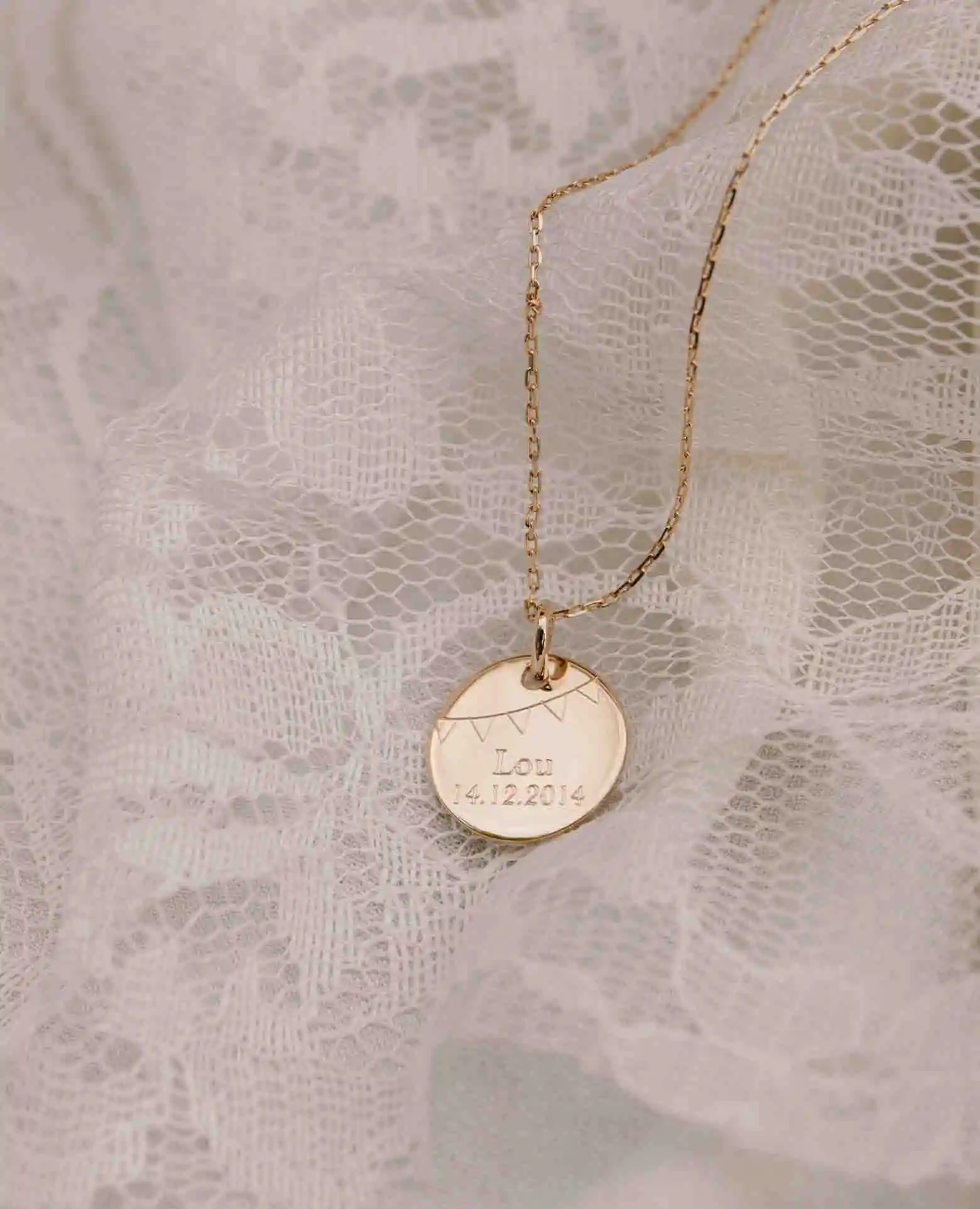 Taufmedaille Kaninchen