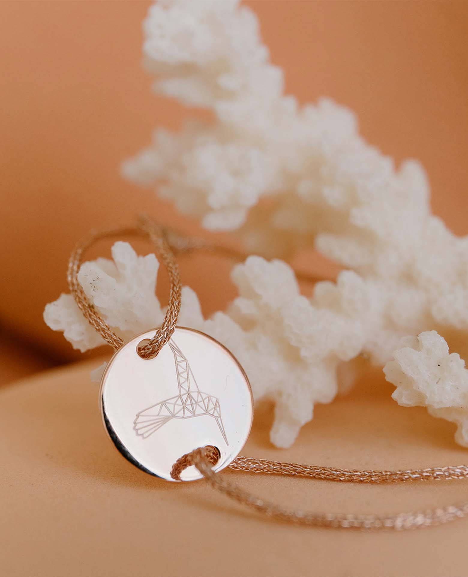 Bracelet Colibri <i>Hope</i> plaqué or rose