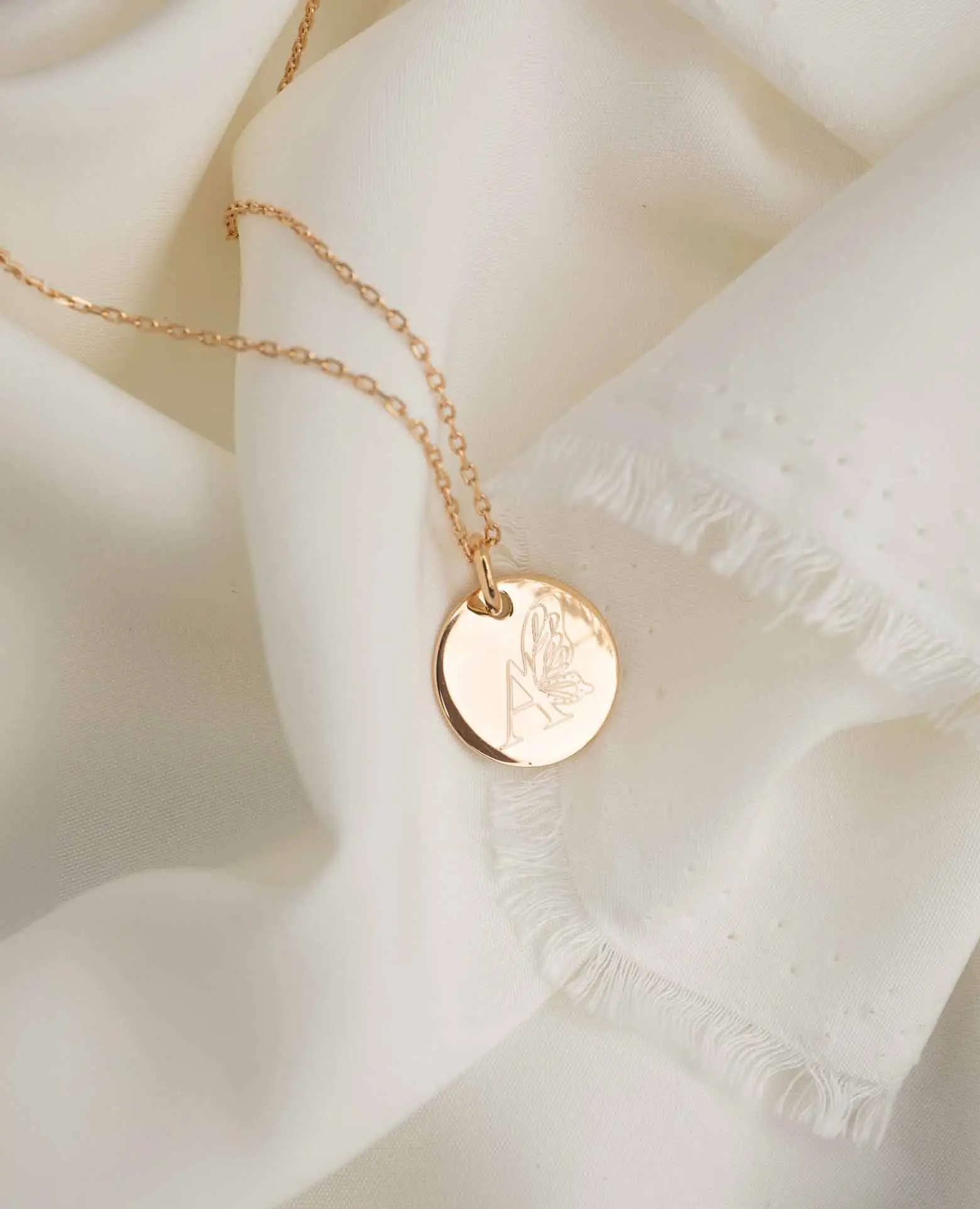 Taufmedaille mit Taube und Olivenzweig