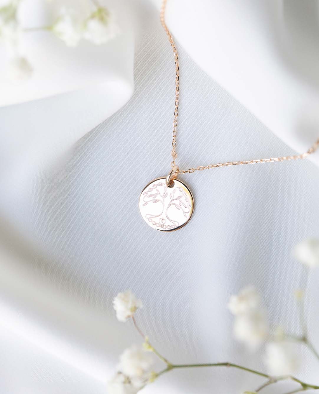 Taufmedaille Lebensbaum