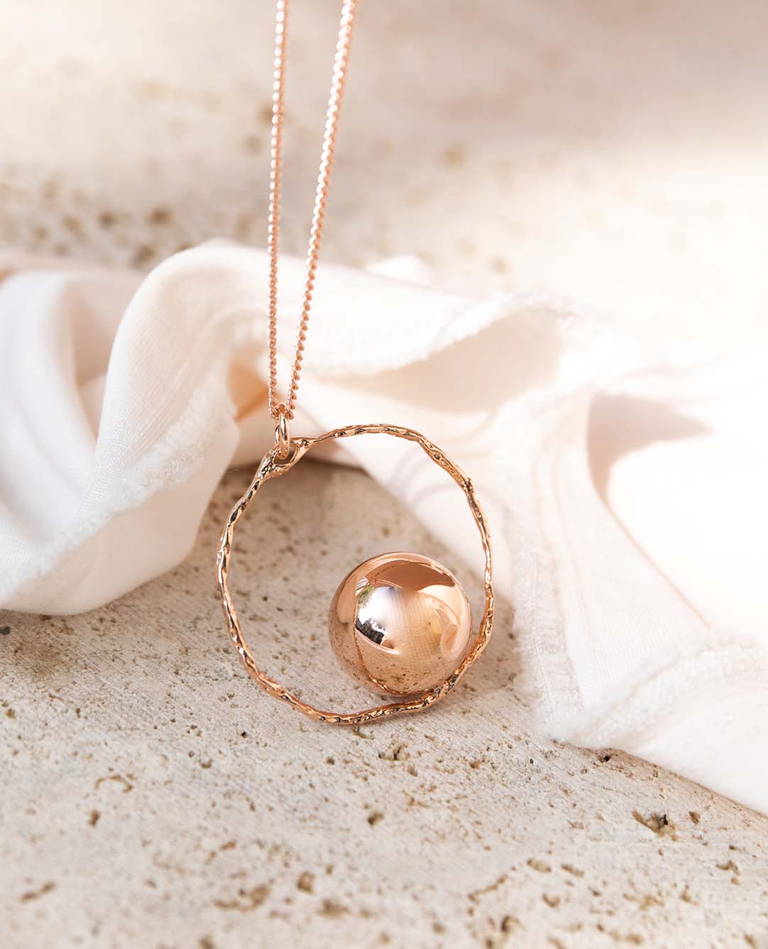 Klangkugel Schwangerschaft Selene roségold