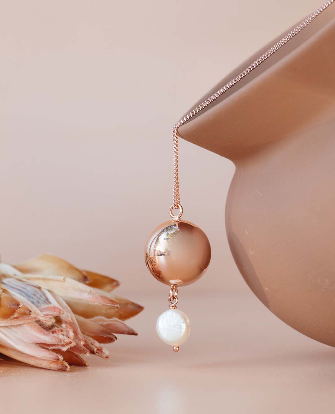 Klangkugel Schwangerschaft Diane roségold