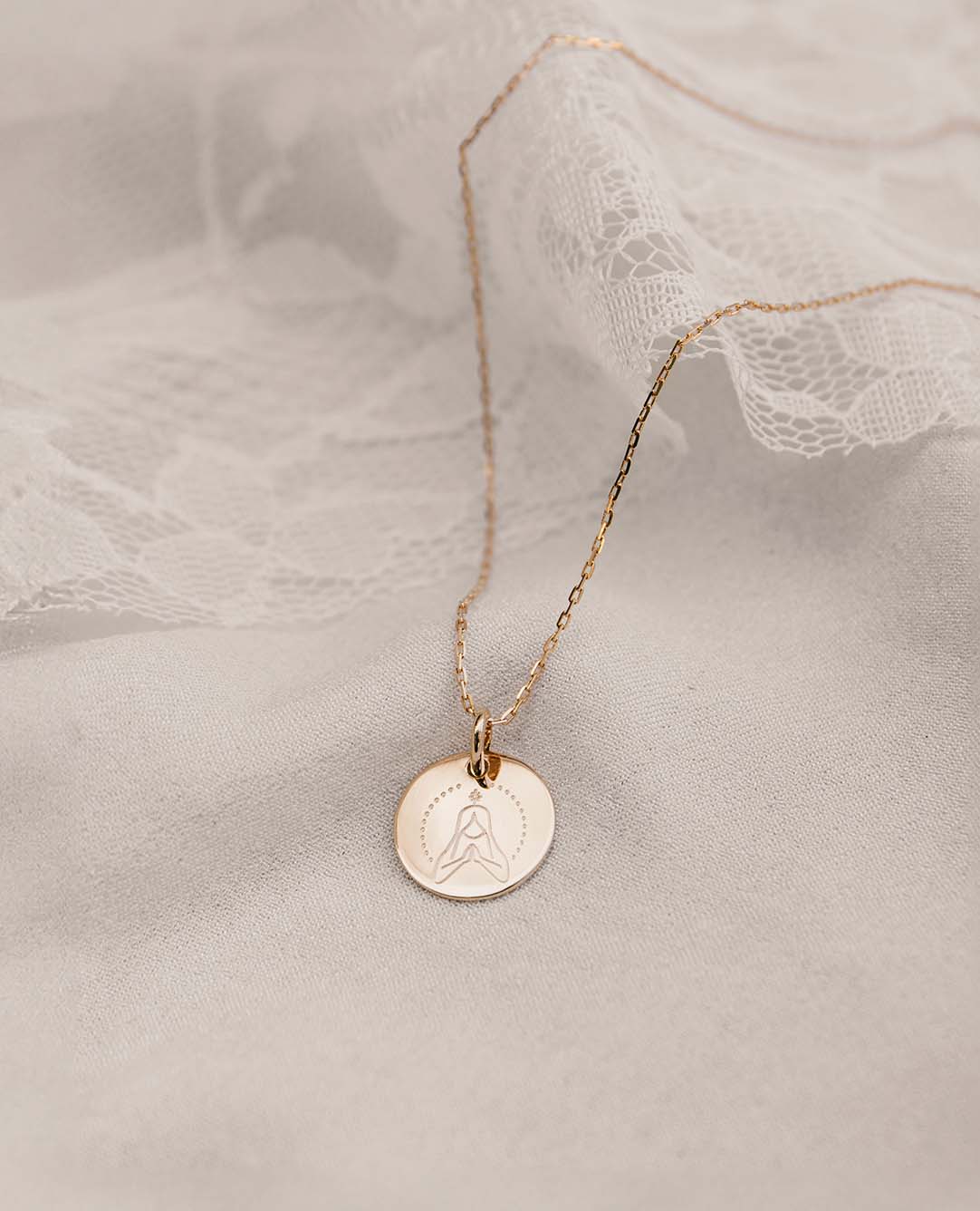 Taufmedaille <i>Gütige Jungfrau Maria</i>