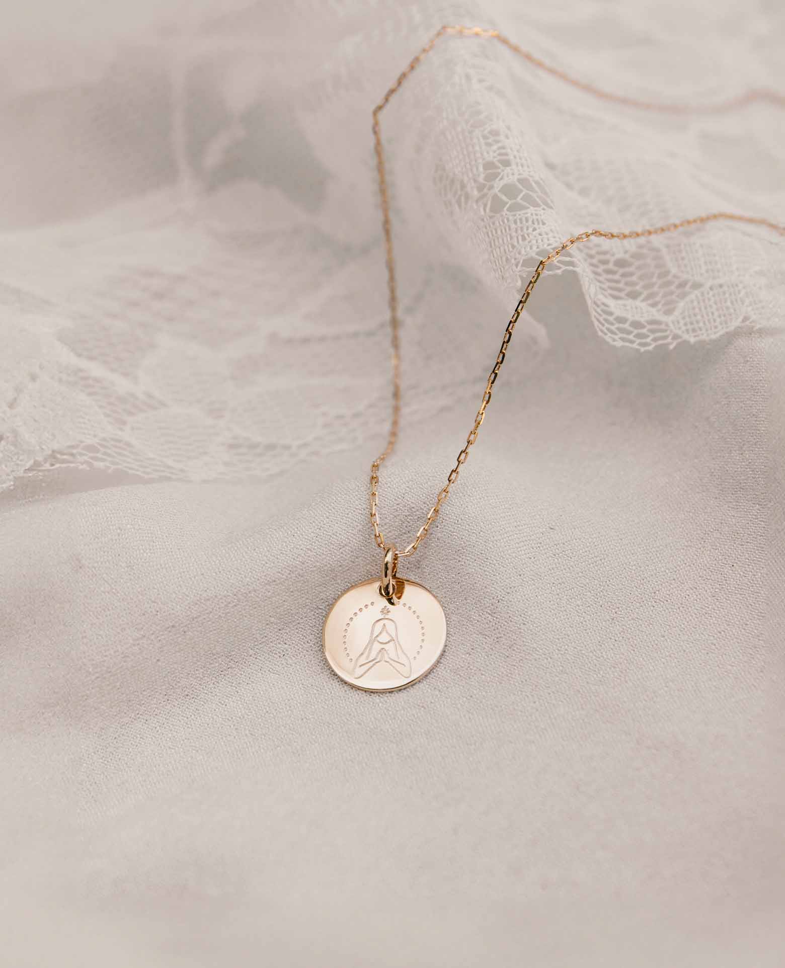 Taufmedaille <i>Gütige Jungfrau Maria</i>