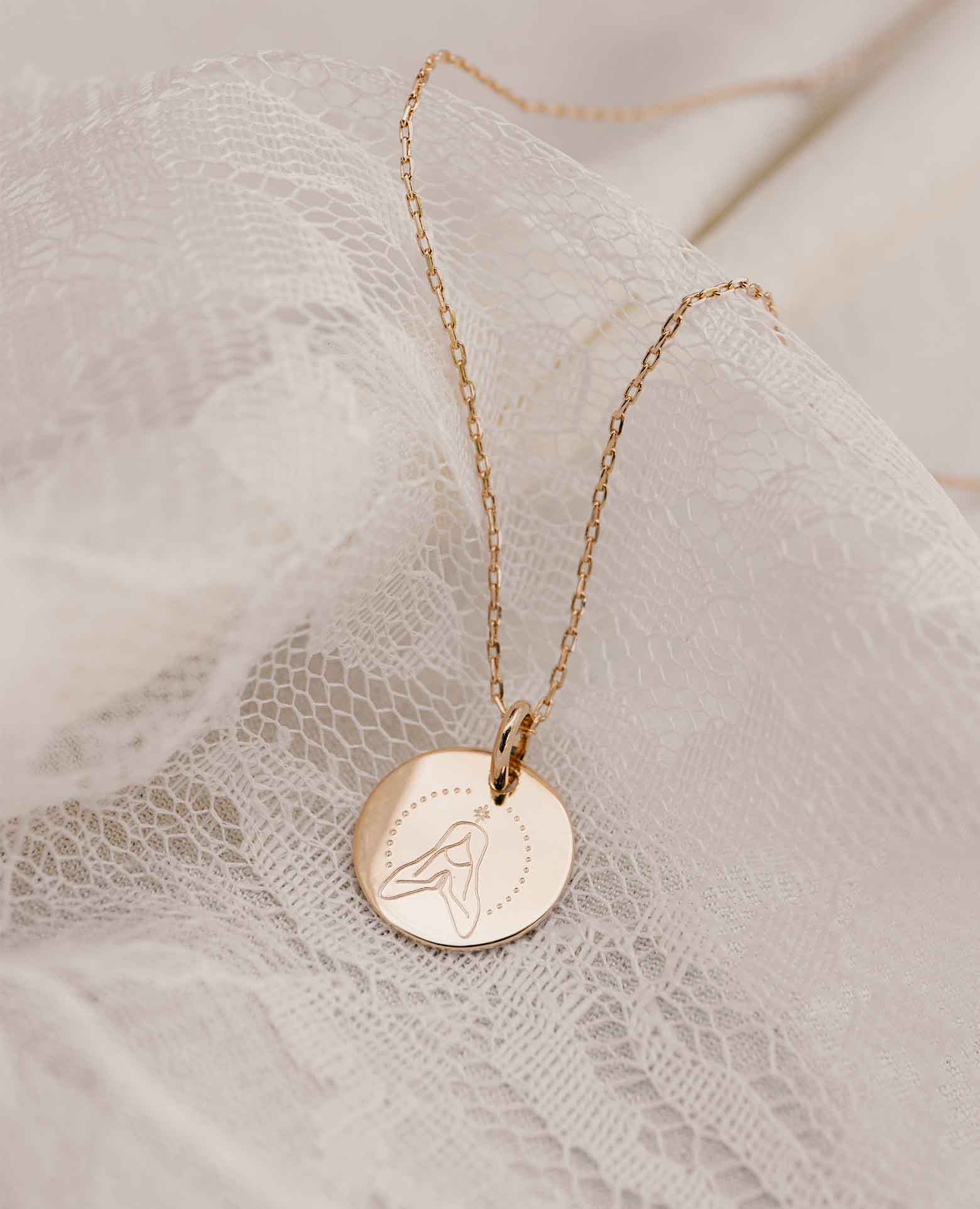 Taufmedaille <i>Gütige Jungfrau Maria</i>