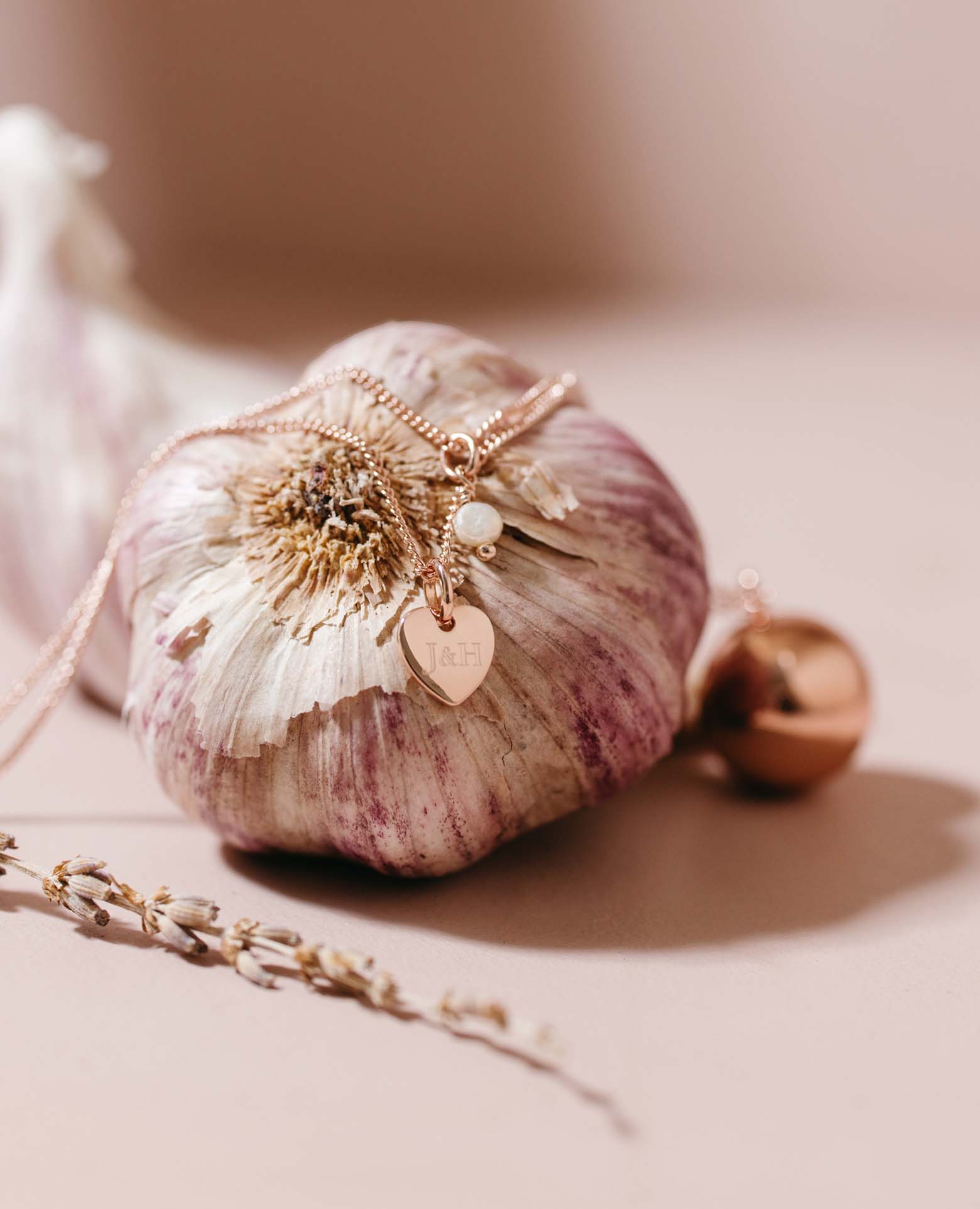 Schwangerschafts-Klangkugel Chiara Roségold