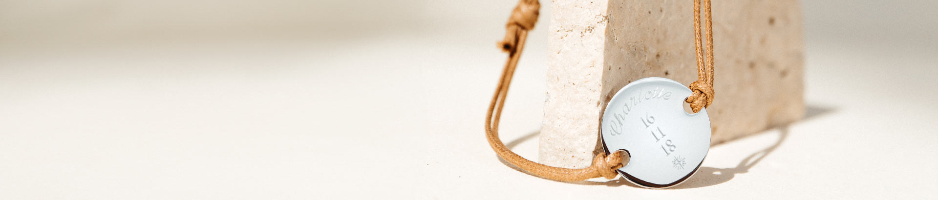 Personalisierte armbänder bannière
