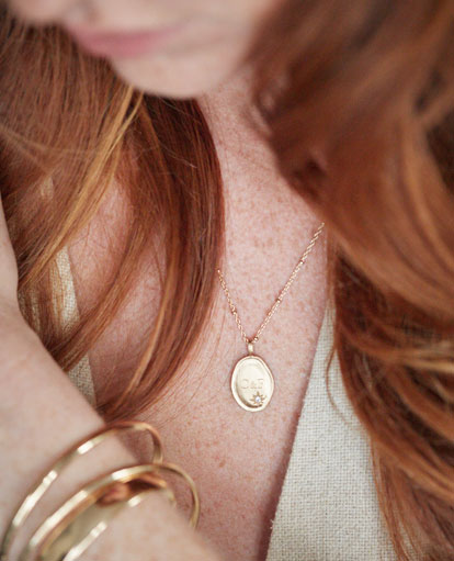 Personalisierter Schmuck bannière mobile